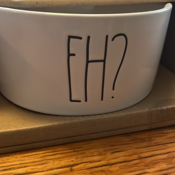 New Rae Dunn dog bowls ceramic by magenta 6” pet bowls - Picture 3 of 7